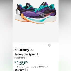 SAUCONY ENDORPHIN SPEED 2 zapato deportivo para mujer talla 9 , acepto ofertas